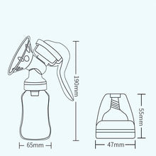 Load image into Gallery viewer, Manual breast pump