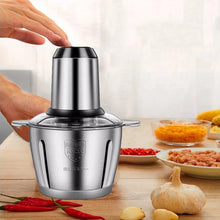 Load image into Gallery viewer, 300W Stainless Steel Electric meat Chopper 2-3L