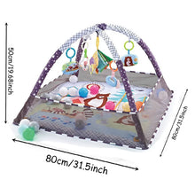 Load image into Gallery viewer, Baby Fitness Frame Crawling Game Blanket Toys