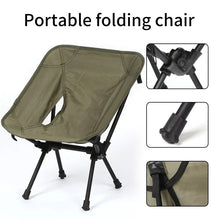 Load image into Gallery viewer, Outdoor Camping Folding Chair