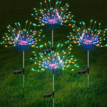 Load image into Gallery viewer, Solar Firework outdoor Lights Solar Lamp