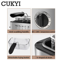 Load image into Gallery viewer, Electric Deep Fryer air fryer