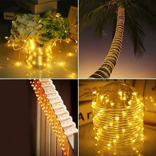 Load image into Gallery viewer, Solar Rope Strip Light Outdoor lights