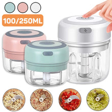 Load image into Gallery viewer, 100/250mL Electric Mini Food Chopper meat chopper