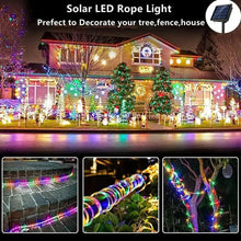 Load image into Gallery viewer, Outdoor Solar Tube Rope Led Lights