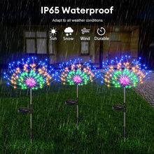 Load image into Gallery viewer, Solar Firework outdoor Lights Solar Lamp