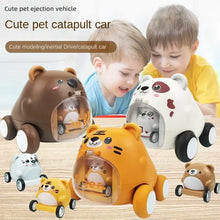 Load image into Gallery viewer, Montessori Baby Inertia Ejection Car Toys