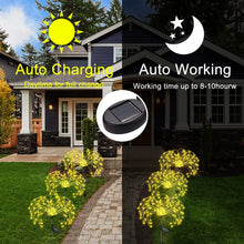 Load image into Gallery viewer, LED Solar Firework Fairy Lights Outdoor garden lights
