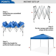Load image into Gallery viewer, - Tent Straight Legs for Outside with Wheeled Bag - Blue