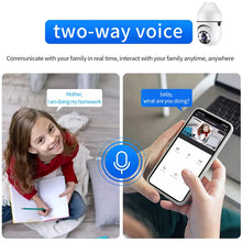 Load image into Gallery viewer, 5G WIFI E27 Bulb Camera HD 1080p
