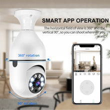 Load image into Gallery viewer, 5G WIFI E27 Bulb Camera HD 1080p
