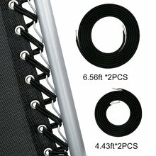 Load image into Gallery viewer, 4 Pcs Elastic Cord Stable for Zero Gravity Reclining Garden Sun Lounger Chair
