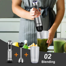 Load image into Gallery viewer, BioloMix 4 in 1 High Power 1200W Immersion Hand Stick Blender
