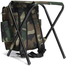 Load image into Gallery viewer, Folding Fishing Chair Bag Fishing Backpack
