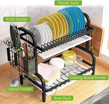 Load image into Gallery viewer, Dish Drying Rack 2-Tier dish drying rack
