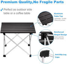 Load image into Gallery viewer, Ultralight Folding Camping Table chair
