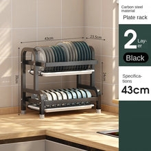 Load image into Gallery viewer, Kitchen Storage Rack Bowl Dishes drying rack
