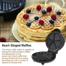 Load image into Gallery viewer, 1000W Mini Electric Waffles Maker
