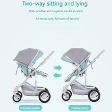 Load image into Gallery viewer, Lightweight Luxury Baby Stroller 2 in 1
