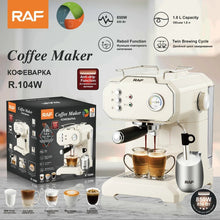 Load image into Gallery viewer, 1.5L Espresso Coffee Maker
