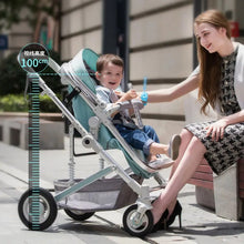 Load image into Gallery viewer, Lightweight Luxury Baby Stroller 2 in 1
