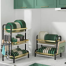 Load image into Gallery viewer, Kitchen Multi-function Dish drying rack

