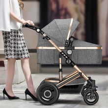 Load image into Gallery viewer, Lightweight Luxury Baby Stroller 2 in 1
