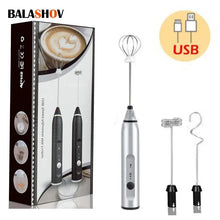 Load image into Gallery viewer, Wireless Milk Frothers Electric Handheld Blender
