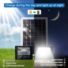 Load image into Gallery viewer, 2head Led Solar Light High bright Flood Light Waterproof Outdoor lights
