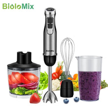 Load image into Gallery viewer, BioloMix 4 in 1 High Power 1200W Immersion Hand Stick Blender
