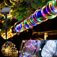 Load image into Gallery viewer, 32m Solar Powered Rope Strip Lights garden lights
