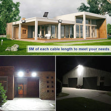 Load image into Gallery viewer, 2head Led Solar Light High bright Flood Light Waterproof Outdoor lights
