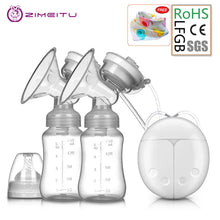 Load image into Gallery viewer, ZIMEITU Double Electric Breast Pump
