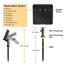 Load image into Gallery viewer, 7M/12M/22/32M Solar Led Fairy Light Outdoor garden lights
