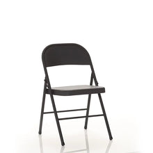 Load image into Gallery viewer, Mainstays Steel Folding Chair (4 Pack), Black accesorios camping
