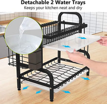 Load image into Gallery viewer, Dish Drying Rack 2-Tier dish drying rack
