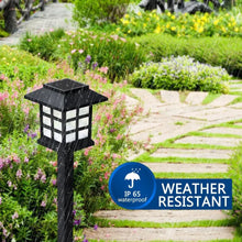Load image into Gallery viewer, Led Solar Pathway Lights Outdoor Solar garden lights
